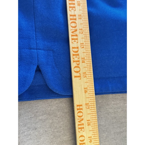 J. Crew Skirt Women's Sz 8 Blue Short A-Line Slit‎ Lined Workwear Career - Picture 9 of 11